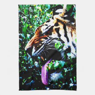 Amur Tiger ktcnm Kitchen Towel