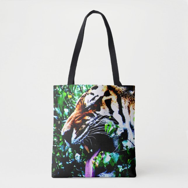 Amur Tiger stcnm Tote Bag (Front)