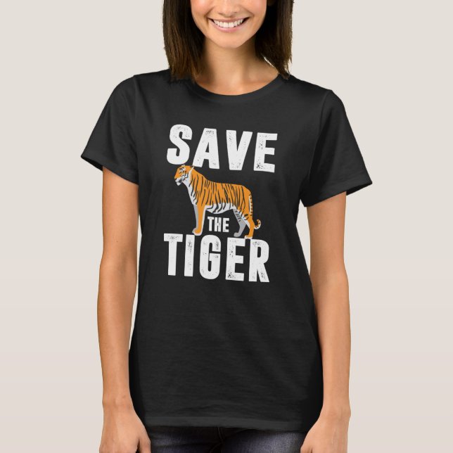 amur tiger tiger cage big cat big cats asian tiger T-Shirt (Front)