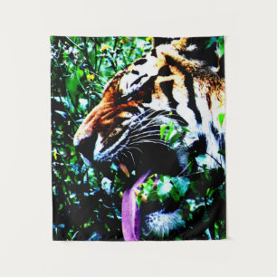 Amur Tiger wtcna Tapestry