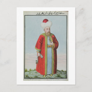 Amurath (Murad) II (1404-51) Sultan 1421-51, from Postcard