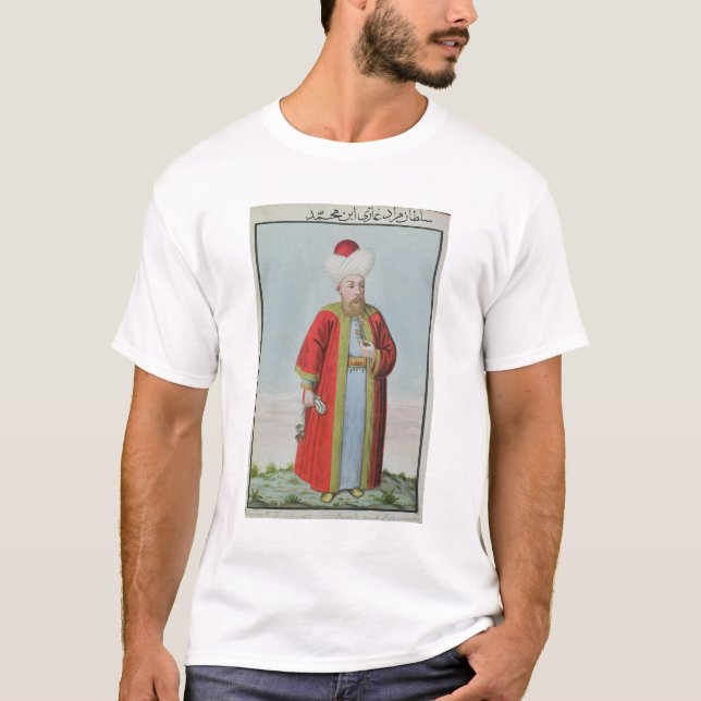 Amurath (Murad) II (1404-51) Sultan 1421-51, from T-Shirt (Front)