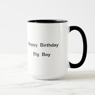 Amusant 50 Joyeux Anniversaire Big Boy Gift Mug