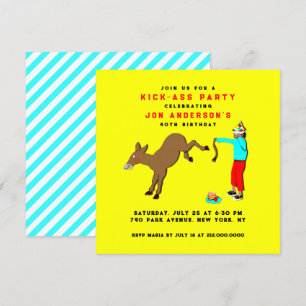 Amusant Adulte Invitations d'anniversaire