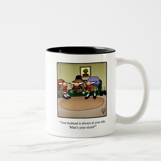 Amusant Anniversaire Humour Mug (Droit)