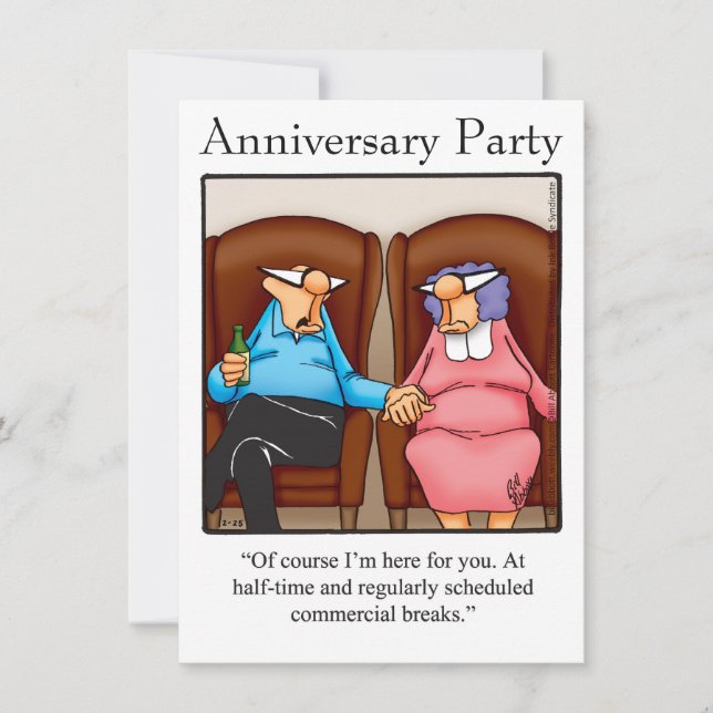 Amusant Anniversaire Invitation "Spectickles" (Devant)