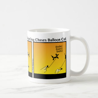 Amusant Balloon Pet Chase Stickman Mug - 112