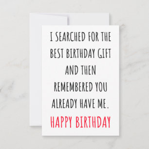 Amusant Bonne Idées de carte d'anniversaire pour l