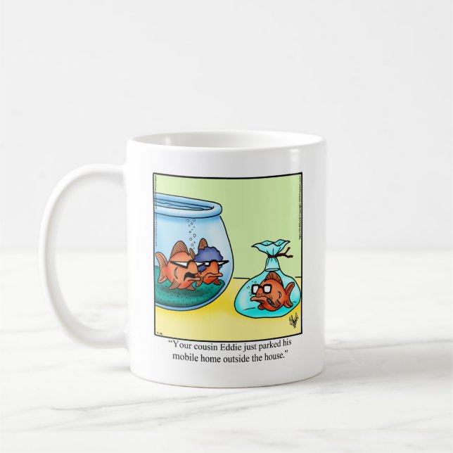 Amusant cadeau d'Humour de famille Mug (Gauche)