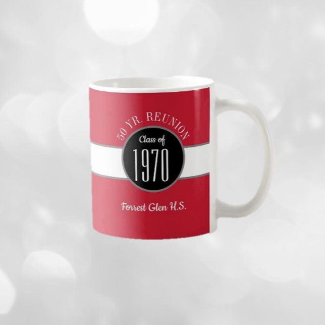 Amusant ! Classe 50 ans Réunion café tasse (Créateur téléchargé)