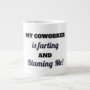 Amusant Coworker Farting Coffee Mug