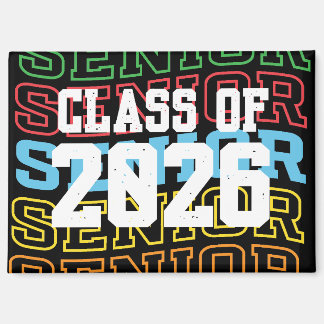 Amusant et captivant "Senior Class Of 2026" Magnet