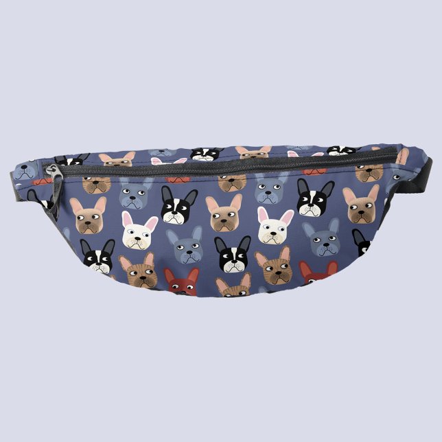 Amusant French Buldog (Fun French Bulldog fanny pack for dog lovers)