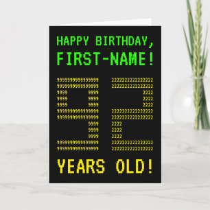 Amusant, Geeky, Nerdy "92 ANS !" Carte d'anniversa
