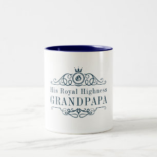 Amusant grand-père Mug Son Altesse Royale Grand-