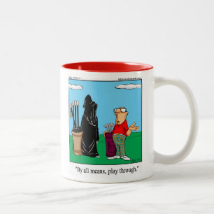 Amusant Humour de golf Mug