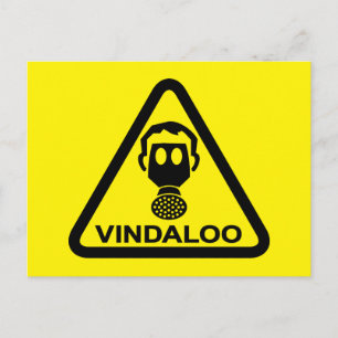 Amusant Lads Curry Night épicé Invitation de la fê