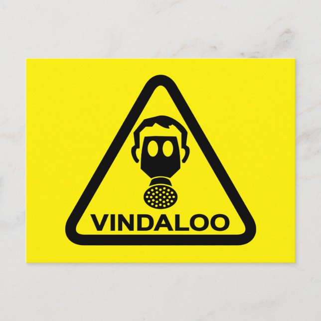 Amusant Lads Curry Night épicé Invitation de la fê (Devant)