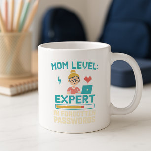 Amusant maman Mug ; expert en mots de passe oublié