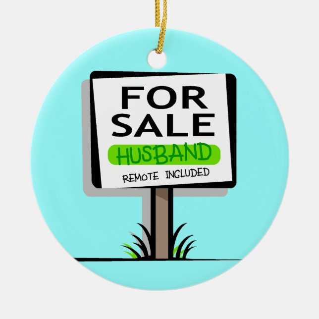 Amusant Mari Noël Ornement (Devant)