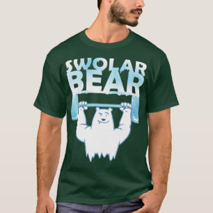 Amusant Ours Polaire Swolar Ours Levant Tshirt