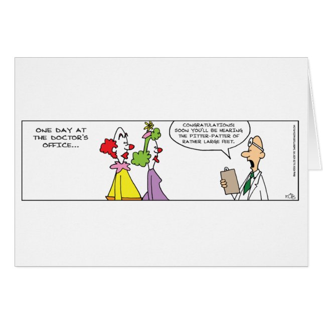 Amusant Parents Clown (Devant horizontal)