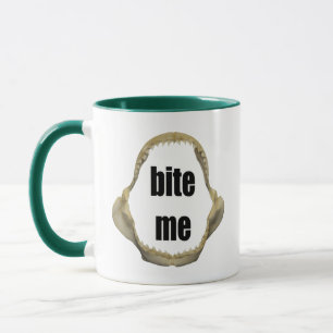 Amusant Pêche Mug Pêche Humour Pêche Bite Me