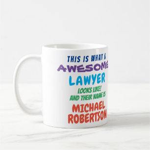 Amusant Personnalisé Awesome Avocat Mug Cadeau
