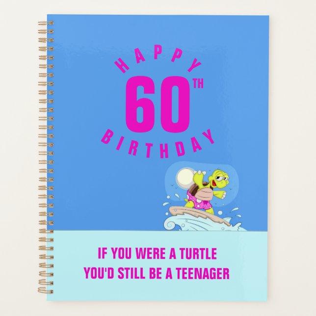 Amusant planificateur de devis de 60e anniversaire (Devant)