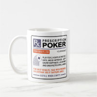 Amusant Poker Mug Conception d'ordonnance