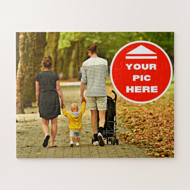 Amusant ! Puzzle - Personnalisé - 56 pièces surdim (Horizontal)