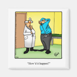 Amusant Stocking Stuffer Magnet Humour de mariage