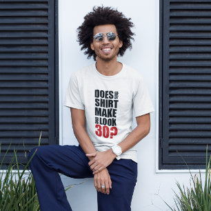 Amusant T-shirt 30e anniversaire