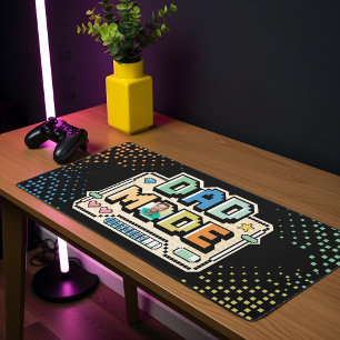 Amusant Tapis Pixel Rétro Niveau Supérieur Papa Jo