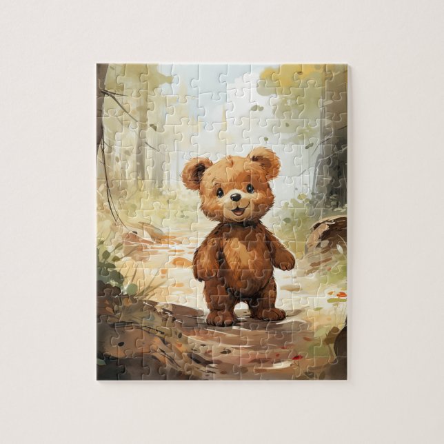 Amusant Teddy Bear thème Puzzle pour enfants (Vertical)