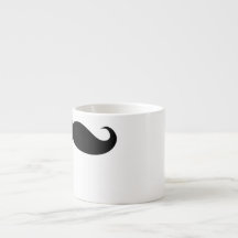 Amusant visage Mustache Mug