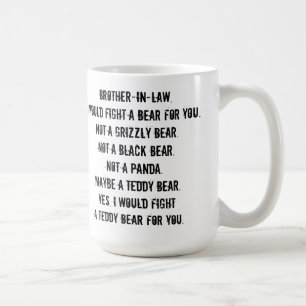 Amusante Mug Cadeau Frère-En-Belle