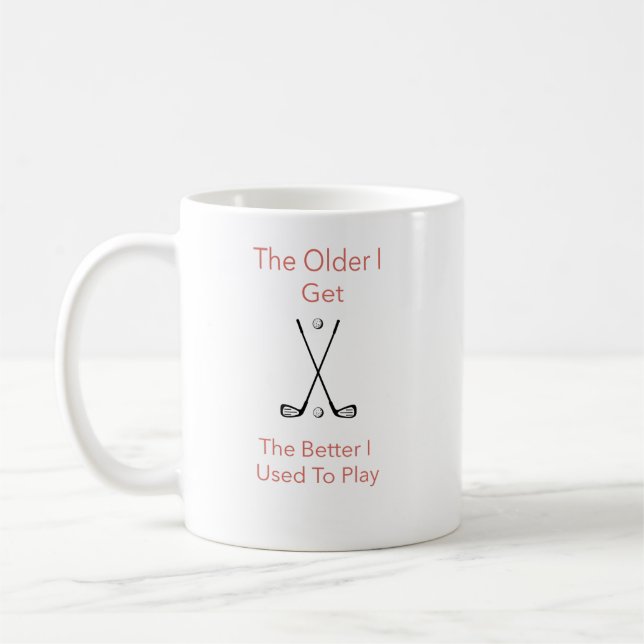 Amusante Mug de golf (Gauche)