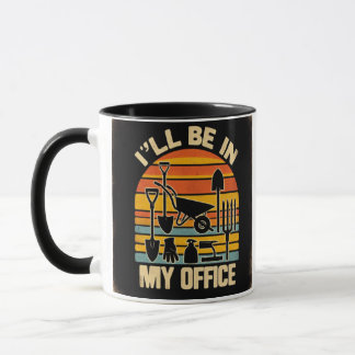 Amusante Mug de jardinage, tasse de jardinier, je 