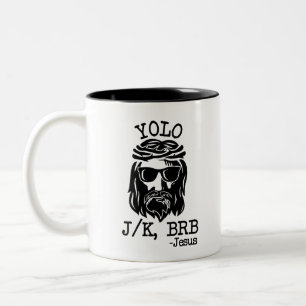 Amusante mug de Jésus