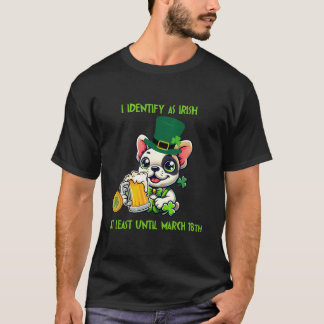 Amusante T-shirt French Bulldog St. Patrick’s Day