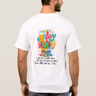 Amusante T-shirt pour l'anniversaire LGBT French B