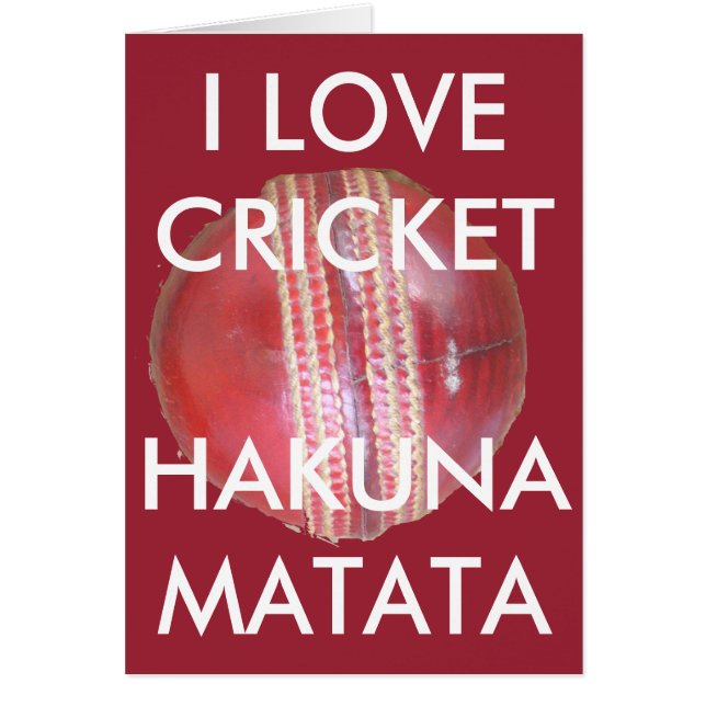 Amusants Cricket Ball Design (Devant)