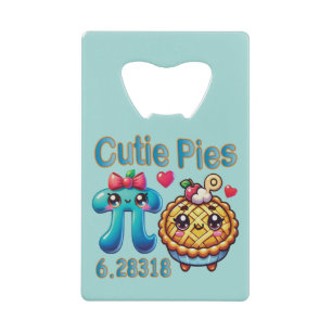 Amusants “Cutie Pies” Symbole Pi mignon et jeu de 