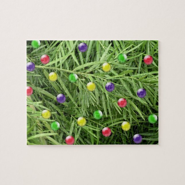 Amusants Noël 3D Ornements Jigsaw Puzzle (Horizontal)