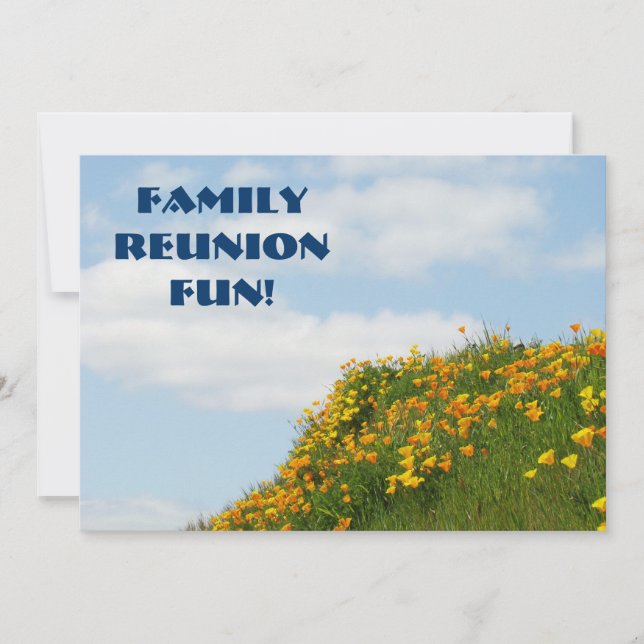 Amusants Retrouvailles Familiales ! Invitations Ca (Devant)
