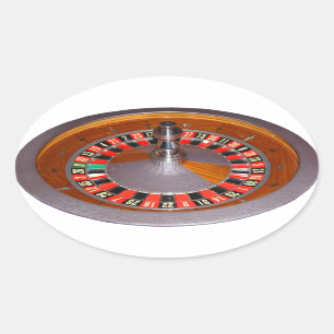 Amusants Roulette Roulette Roulette autocollant ov