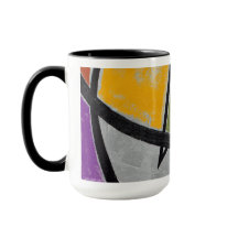 Amuse (detail) mug by Darin Jones