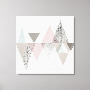 Amuse II   Geometric Modern Canvas Print