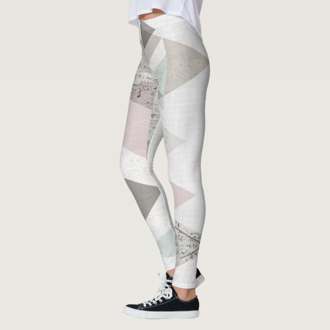 Amuse II | Geometric Modern Leggings (Left)